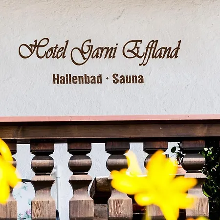 Effland -sauna -pool Hotel *